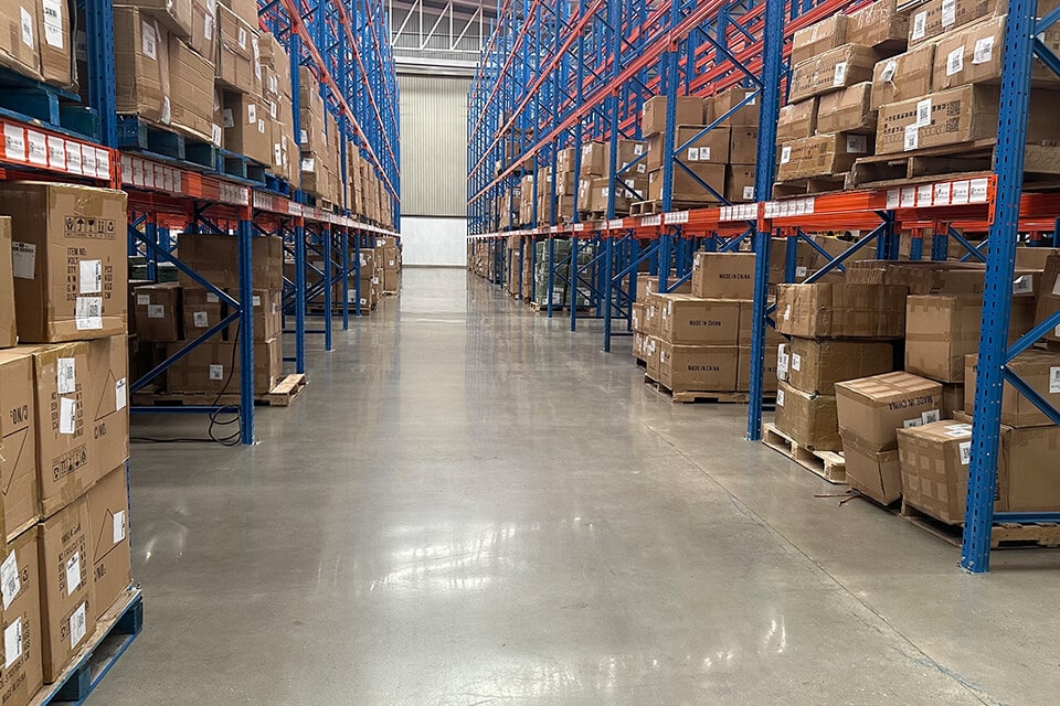 Overseas warehouse shipments