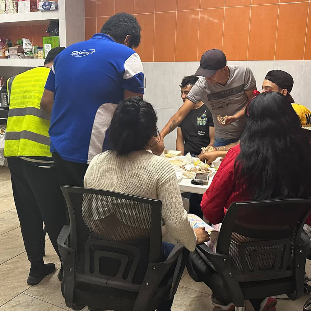 Overseas warehouse team