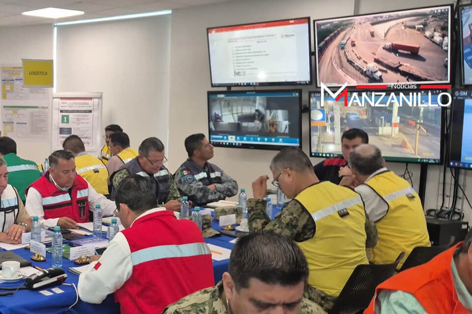 Joint naval exercise in Manzanillo